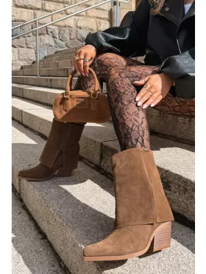 Ženski čevlji BIG STAR SHOES UU274114 RJAVE/BEŽ SENCE