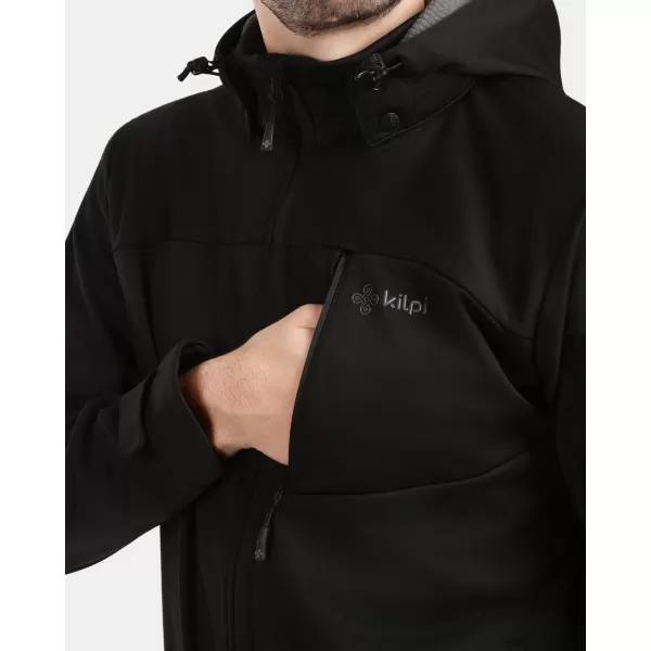  Moška softshell jakna KILPI ONTAVIO-M 1M0112KI ČRNA 