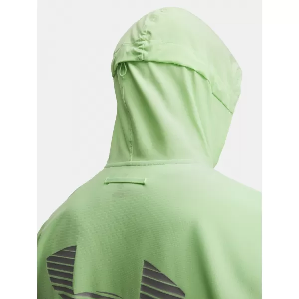  Moška jakna UNDER ARMOUR VELOCITI PRO STORM JACKET 6005897-712 ZELENA 