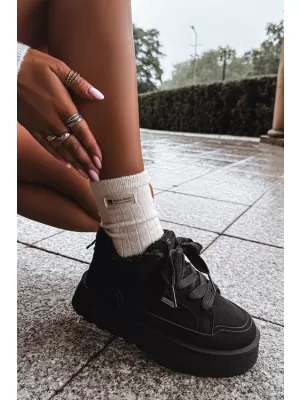 Ženski snežaki BIG STAR SHOES SS274104 ČRNA