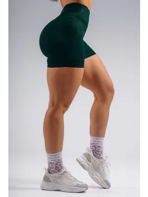 Ekstra kratke hlače na push-up NEBBIA PRIMAL 857 TEMNO ZELENA