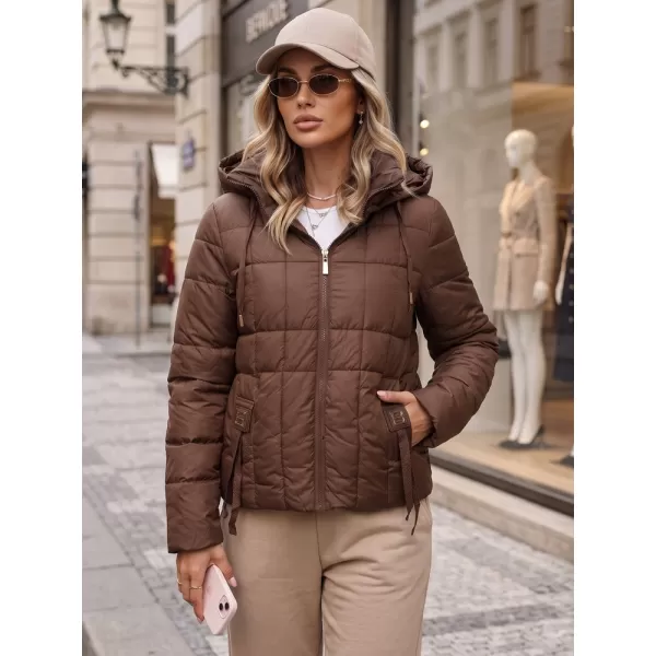  Ženska jakna DSTREET TY5861 RJAVA 