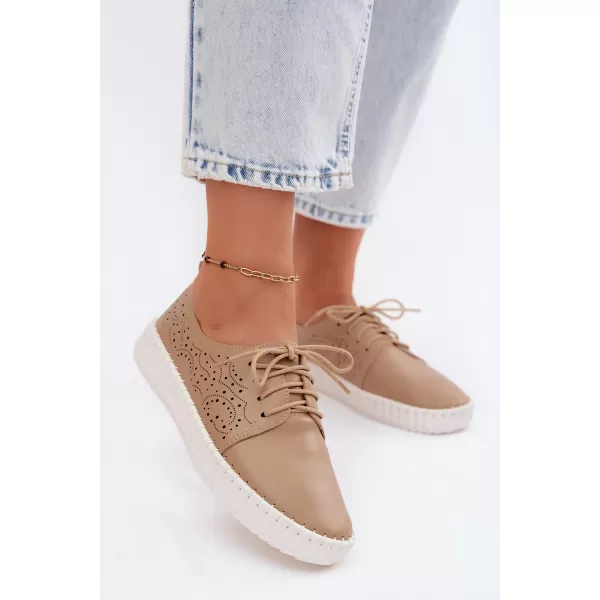  Ženski gležnjarji BOTO G2437 KAKI 