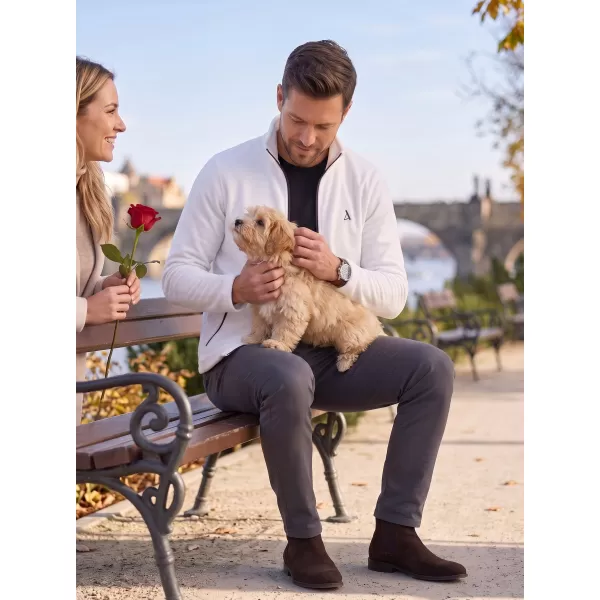  Moški pulover iz flisa ALTISPORT ALM002852 BELA 