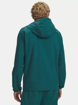 Moška jakna UNDER ARMOUR VIBE WOVEN JACKET 6003001-338 ZELENA