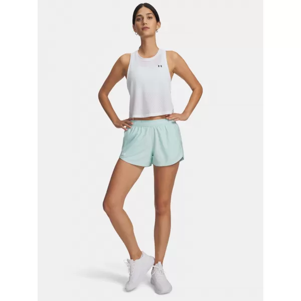  Ženske kratke hlače UNDER ARMOUR TECH PLAY UP SHORTS 1389882-703 ZELENA 