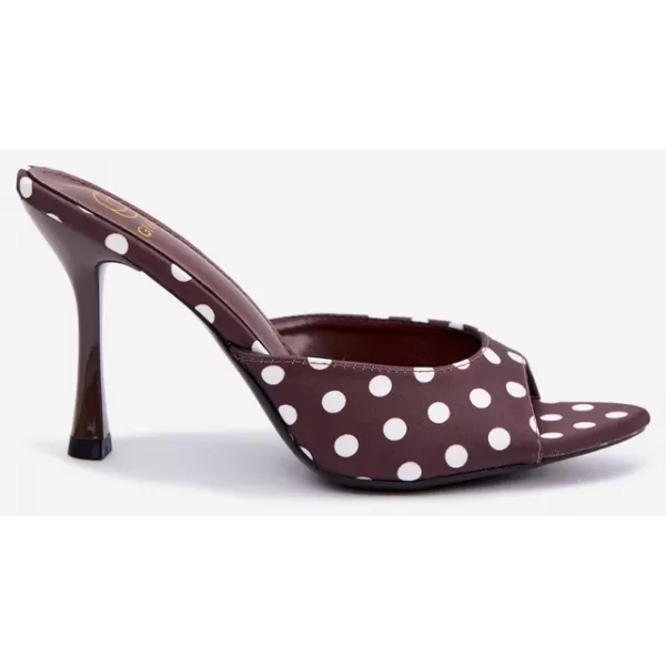  Ženski copati BOTO SQC-295 BROWN RJAVA 