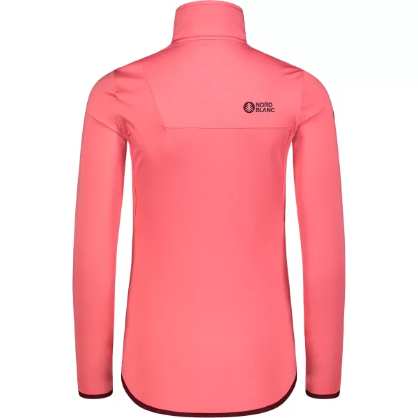  Ženski powerfleece pulover NORDBLANC CRISP NBSFL8338 ROZA 