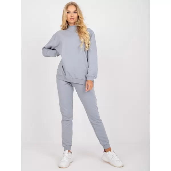  Ženski pulover BASIC FEEL GOOD AP-BL-A-R001 SIVA 