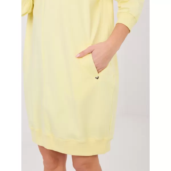 Obleka BASIC FEEL GOOD RV-SK-7203.35P SVETLO RUMENA 
