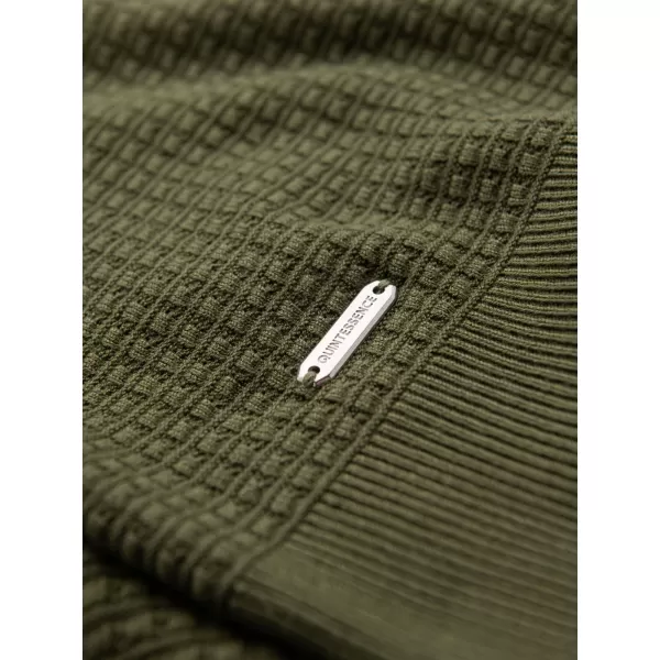  Moška majica s kratkimi rokavi OMBRE OM-TSCT-0303 OLIVNO 