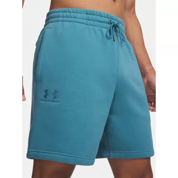  Moške kratke hlače UNDER ARMOUR ICON FLEECE SHORT 1380377-466 MODRA 