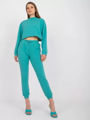 Ženske trenirke BASIC FEEL GOOD AP-DR-A-003 TURKIZNA