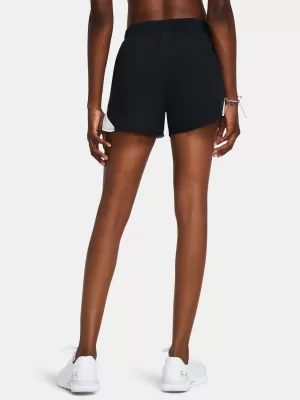 Ženske kratke hlače UNDER ARMOUR UA FLY BY 3'' SHORTS 1382438-002 ČRNA