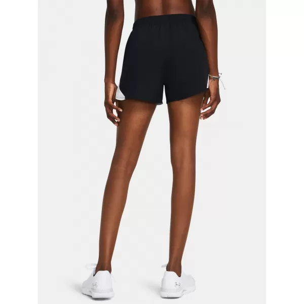  Ženske kratke hlače UNDER ARMOUR UA FLY BY 3'' SHORTS 1382438-002 ČRNA 