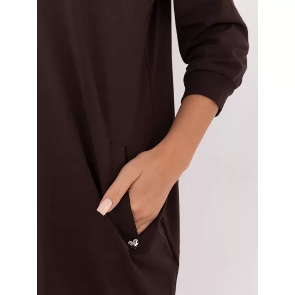  Obleka BASIC FEEL GOOD RV-SK-7203.35P TEMNO RJAVA 