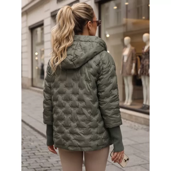  Ženska jakna DSTREET TY5869 ZELENA 