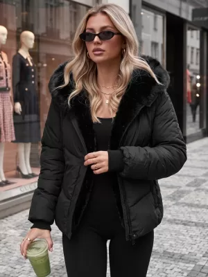 Ženska jakna DSTREET TY5982 ČRNA