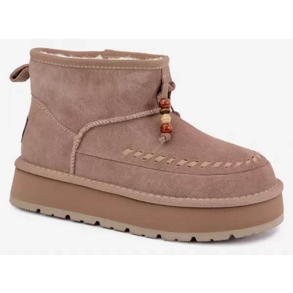 Ženski čevlji BIG STAR SHOES UU274679 BEŽ 