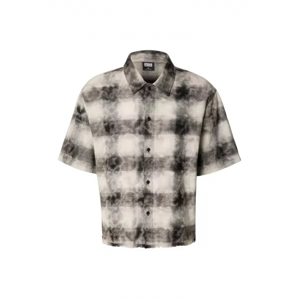  Moška srajca URBAN CLASSICS TB8414-00007 ČRNA 