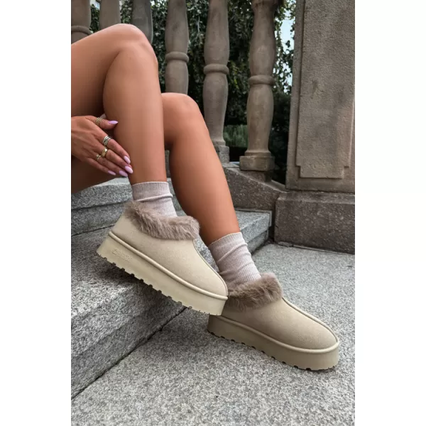  Ženski snežaki BIG STAR SHOES UU274204 BEŽ 