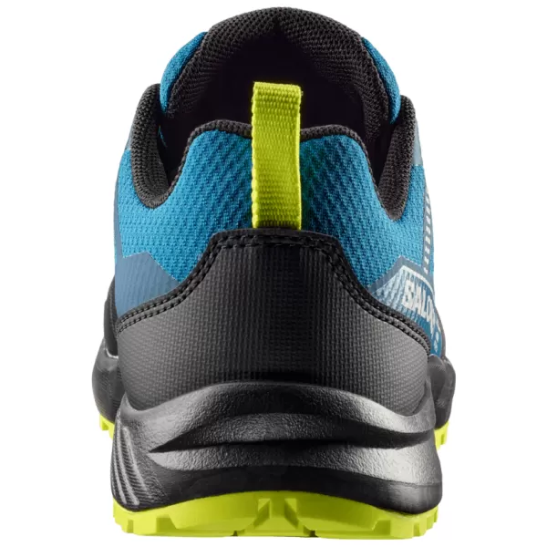  Otroški čevlji SALOMON OUTSCAPE WATERPROOF L49212500 MYKONOS MODRA/ČRNA/KISLA LIMETA 