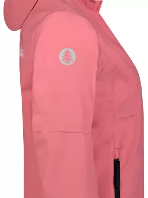 Ženska nepremočljiva jakna NORDBLANC BOURNE NBSJL8317 ROZA