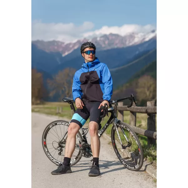  Moška nepremočljiva softshell jakna NORDBLANC EXPEDITIOUS NBSSM8323 MODRA 