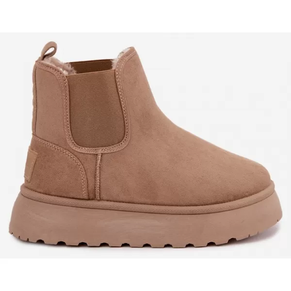  Ženski snežaki BIG STAR SHOES UU274173 BEŽ 