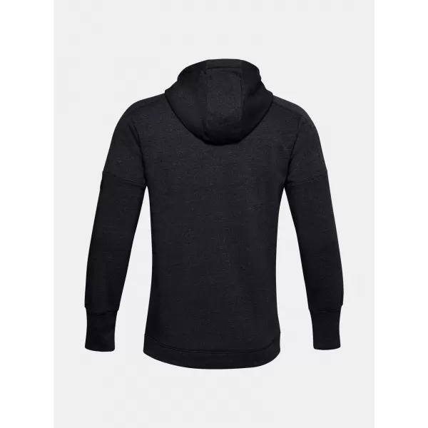  Moški pulover UNDER ARMOUR ACCELERATE OFF-PITCH HOODIE 1356763-001 ČRNA 