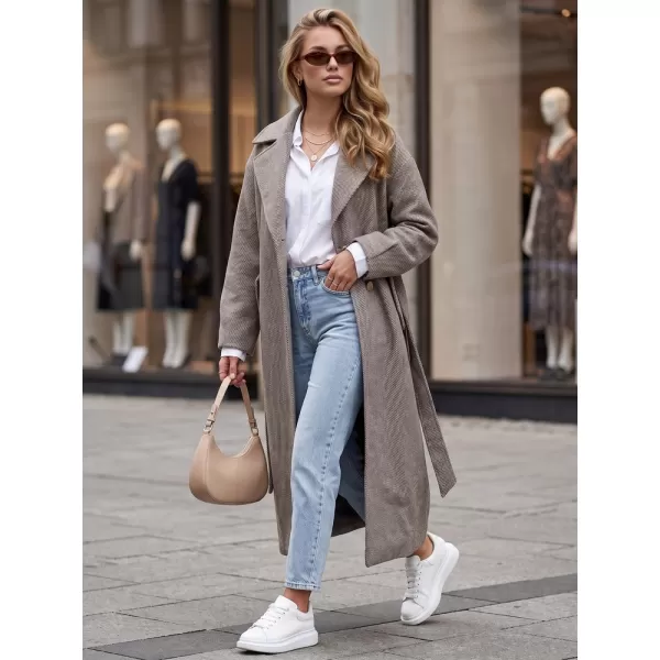  Ženski plašč DSTREET NY0774 RJAVA 