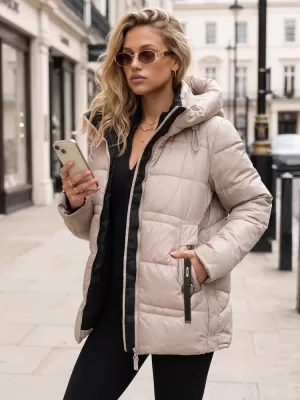 Ženska jakna DSTREET TY5951 BEŽ
