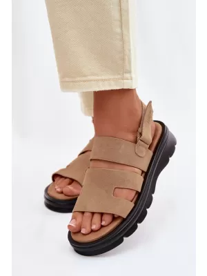 Ženske sandale BIG STAR SHOES TT274482 BEŽ