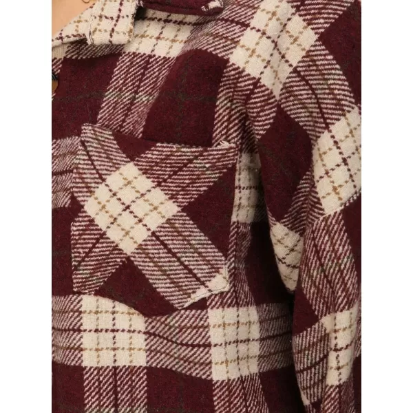  Ženska jakna DSTREET TY6047 BORDO 
