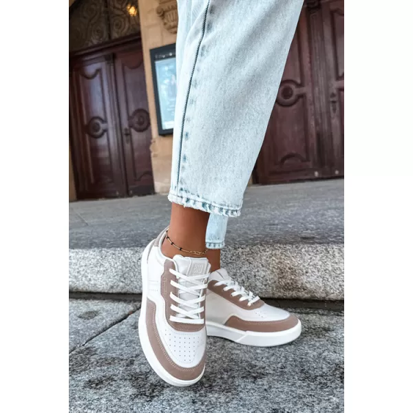  Ženske superge BIG STAR SHOES UU274275 BELA/BEŽ 