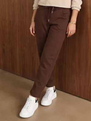 Ženske hlače DSTREET UY3211 RJAVA