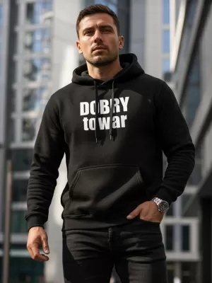 Moški pulover DSTREET NX0018B-BK ČRNA