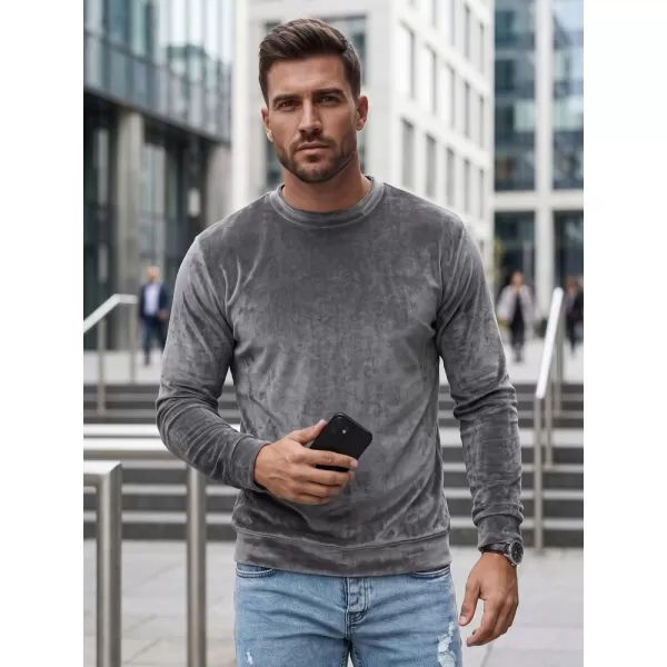  Moški pulover DSTREET BX5533 TEMNO SIVA 