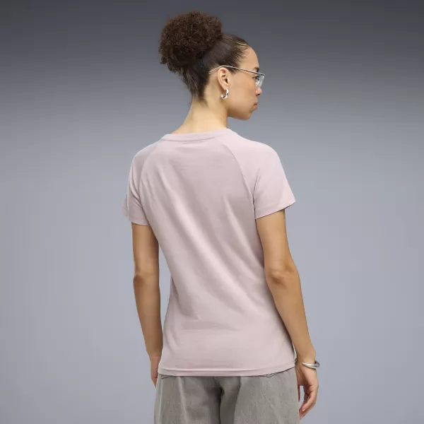 Ženska majica s kratkimi rokavi PUMA ESS SEQUINS TEE 69457649 MEGLENO ROZA 
