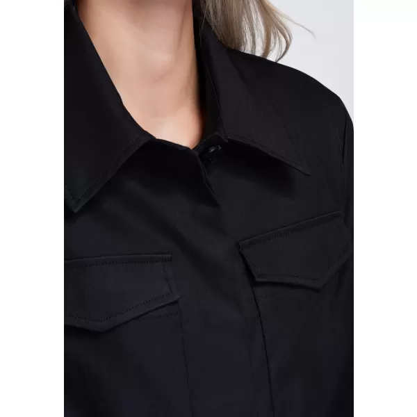  Ženska jakna OMBRE OW-BL-E0007 ČRNA 