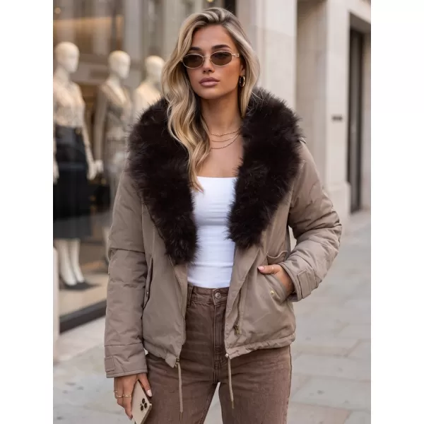  Ženska jakna DSTREET TY5913 FANGO 
