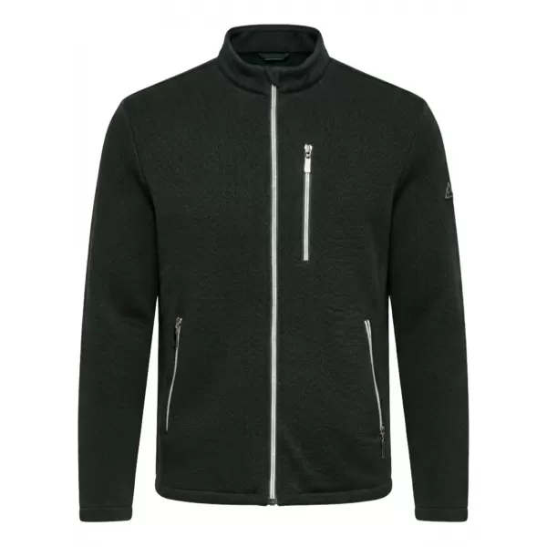  Moška jakna OMBRE C587 TEMNO ZELENA 