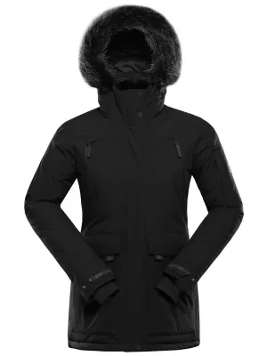 Ženska zimska jakna ALPINE PRO WERDA 3 ČRNA