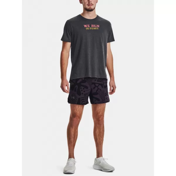  Moške kratke hlače UNDER ARMOUR WE RUN IN PEACE SHORT 1377048-001 ČRNA 