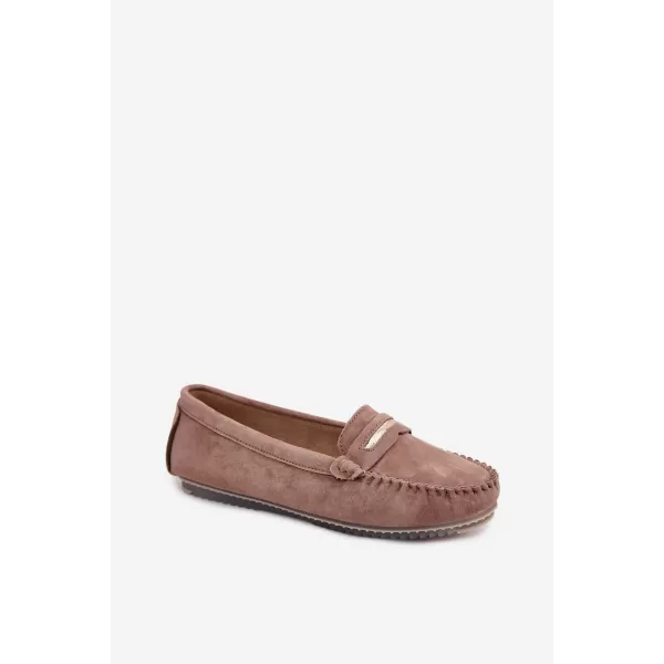  Ženski mokasini S.BARSKI LR61-7029 TEMNO RJAVA 