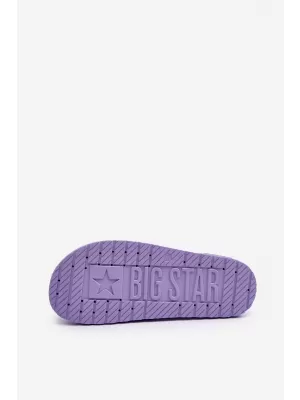 Ženski copati BIG STAR SHOES LL274426 VIJOLIČNA