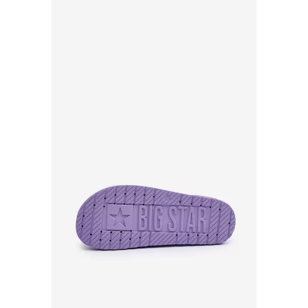  Ženski copati BIG STAR SHOES LL274426 VIJOLIČNA 