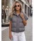 Ženska jakna DSTREET TY5926 TEMNO SIVA
