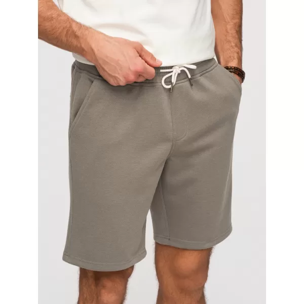  Moške kratke hlače OMBRE OM-SRSK-0124 KAKI 