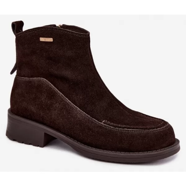  Ženski gležnjarji BIG STAR SHOES UU274602 RJAVE/BEŽ SENCE 